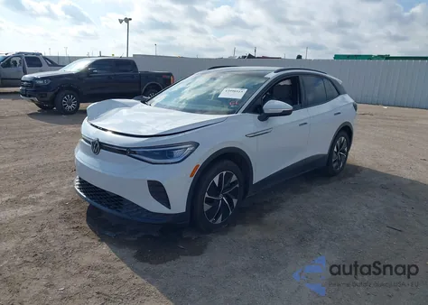 2022 Volkswagen Id.4 Pro S из США, поврежденный, VIN WVGTMPE23NP066752